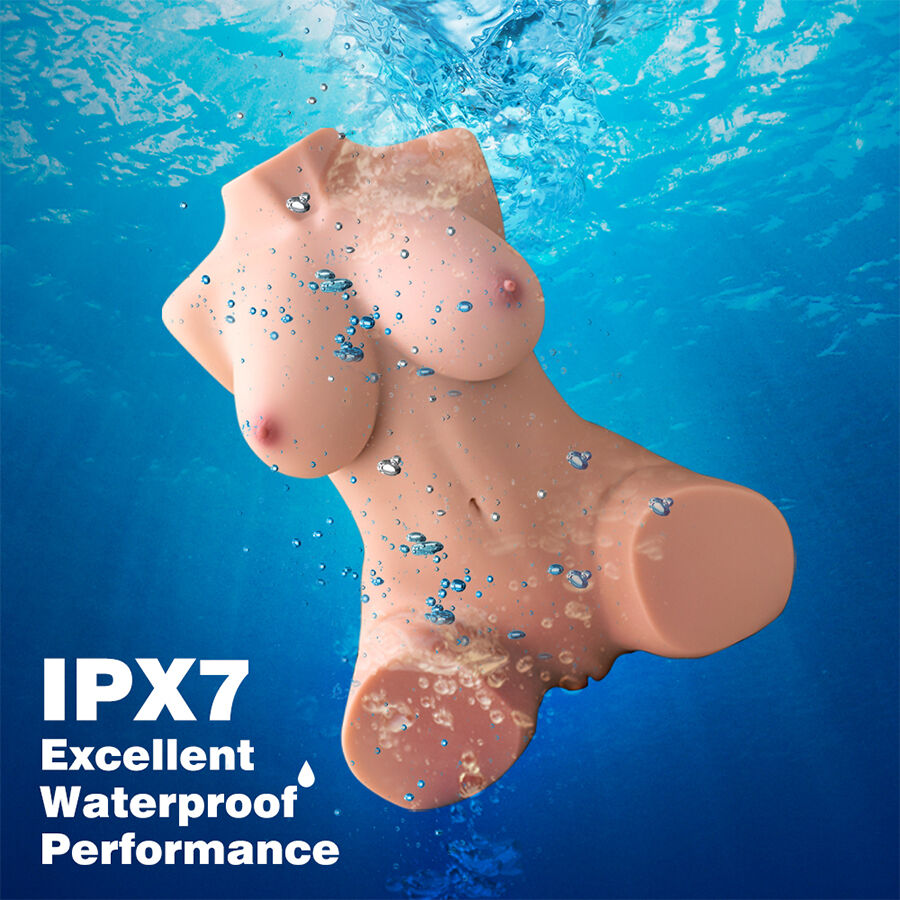 XISE - DANIA THRUSTING REALISTIC VIBRATING FEMALE TORSO 52 CM