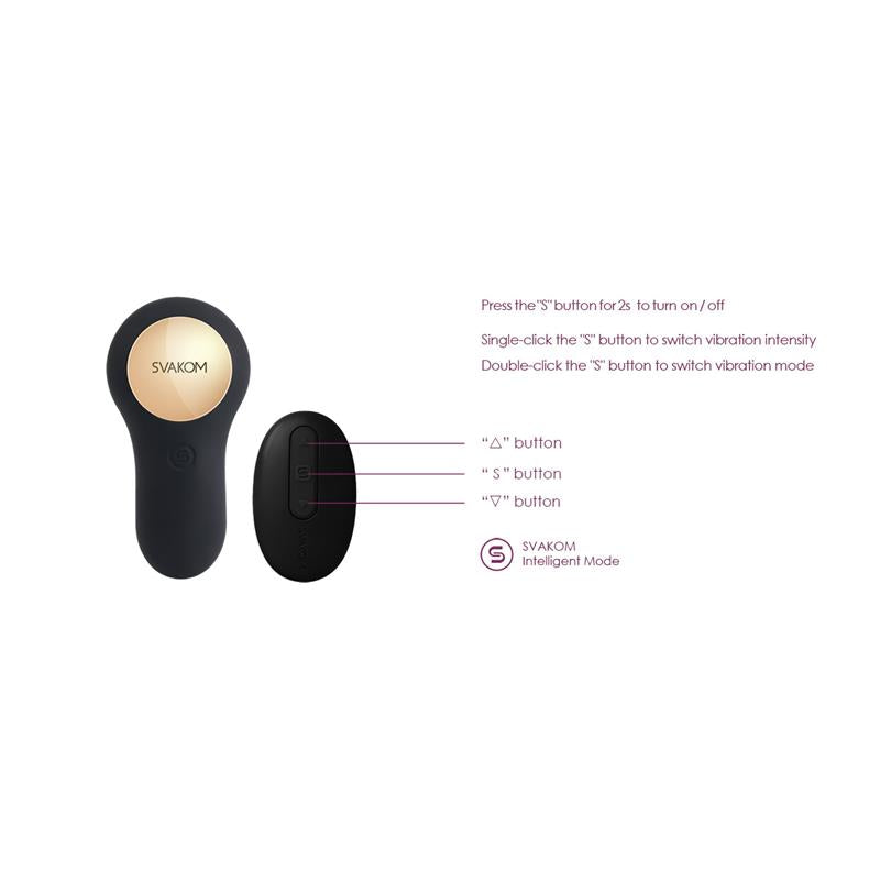 Vick Butt Plug G spot and Prostate Remote Controlled
