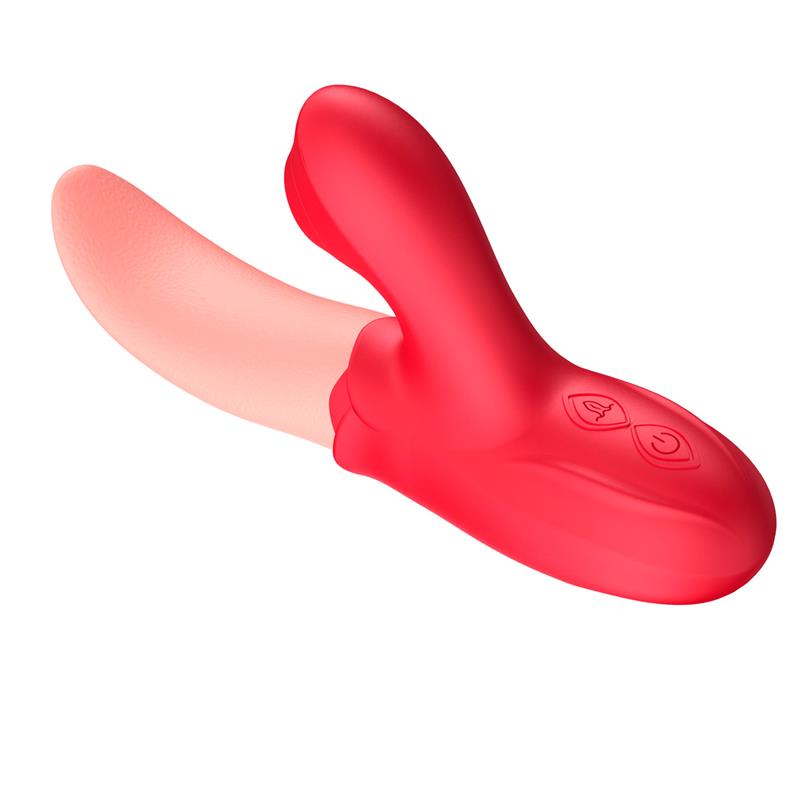 Double Stimulator Crazy Tongue and Pulsation
