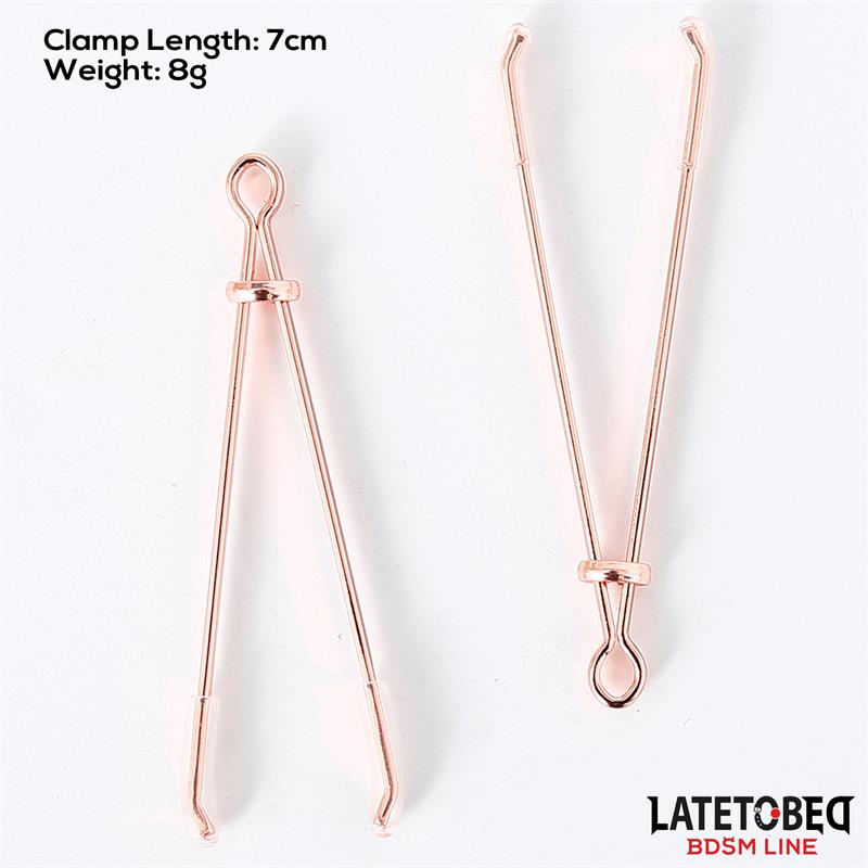 Nipple Clamps Color Rose Gold