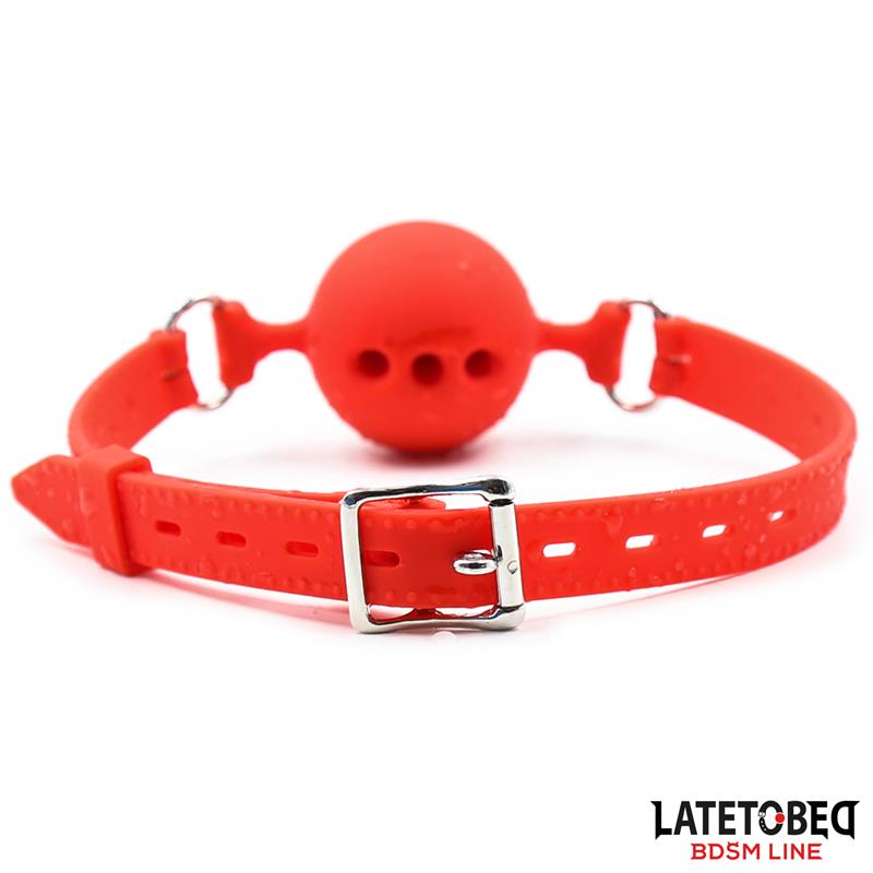 Breathable Silicone Ball Gag S 4 cm