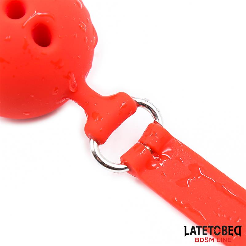 Breathable Silicone Ball Gag S 4 cm