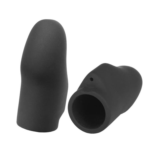 Explorer Silicone Noir Finger Sleeves