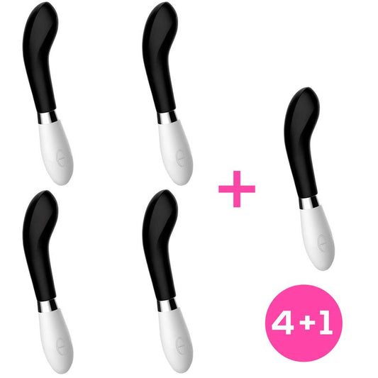 BAJAPack 41 Benty Silicone Black Vibrator