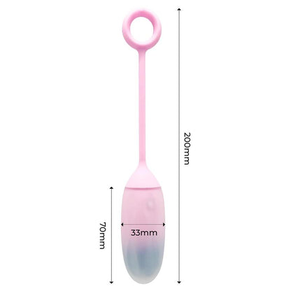 Vibrating Egg with APP Double Layer Silicone Gradient