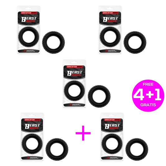Pack 41 Penis Ring Turbine Liquid Silicone 35 mm