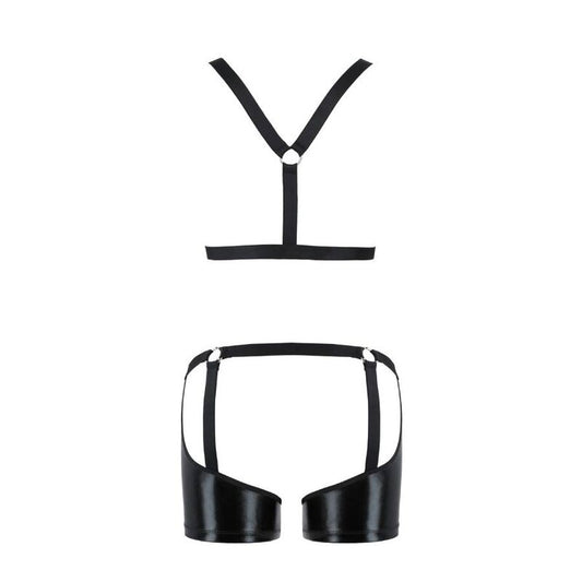 PASSION - 047 SET ARON BLACK L/XL