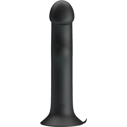 PRETTY LOVE - MURRAY BLACK CLITORAL VIBRATOR AND SUCKER