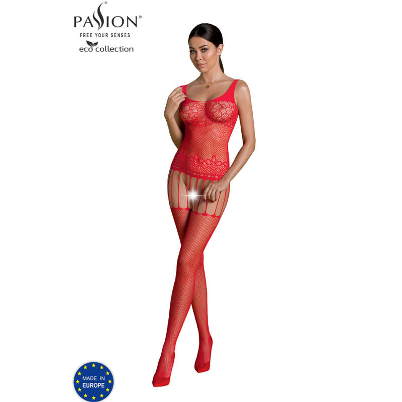 PASSION - ECO COLLECTION BODYSTOCKING ECO BS001 BLACK
