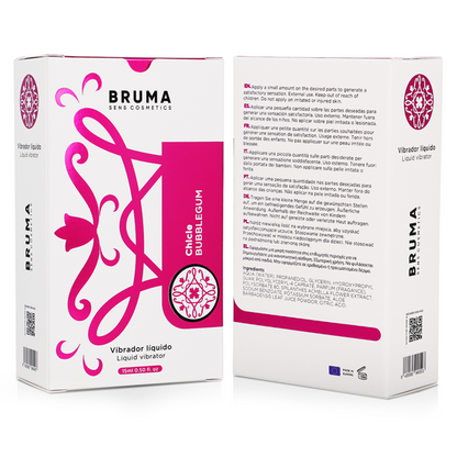 BRUMA - LIQUID VIBRATOR ULTRA SLIDING BUBBLEGUM 15 ML