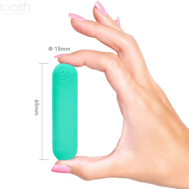 ARMONY - SPLASH JOLINE VIBRATOR BULLET SILICONE REMOTE CONTROL 10 VIBRATIONS 65 X 15 CM GREEN