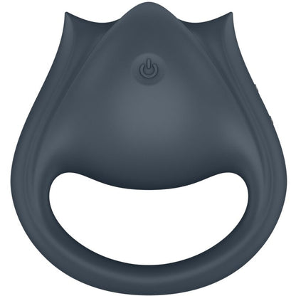 SATISFYER - PERFECT PAIR 2 MULTIVIBRATOR 2 IN 1 PENIS RING AND FINGER STIMULATOR GREY