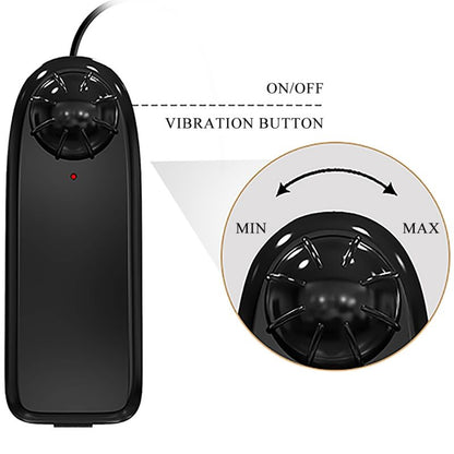 BAILE - BAHAMUT REALISTIC VIBRATOR 21.8 CM FLESH REMOTE CONTROL