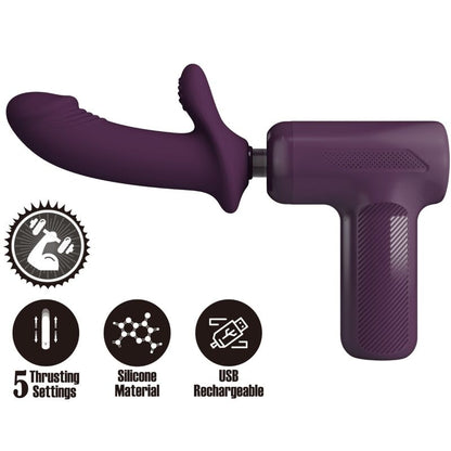 PRETTY LOVE - DJ SCHOLAR MASSAGER 5 SETTINGS PURPLE