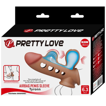PRETTY LOVE - TYRONN PENIS SLEEVE WITH AIRBAG