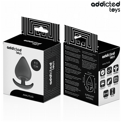 ADDICTED TOYS - ANAL PLUG SILICONE SIZE XL 9.5 CM