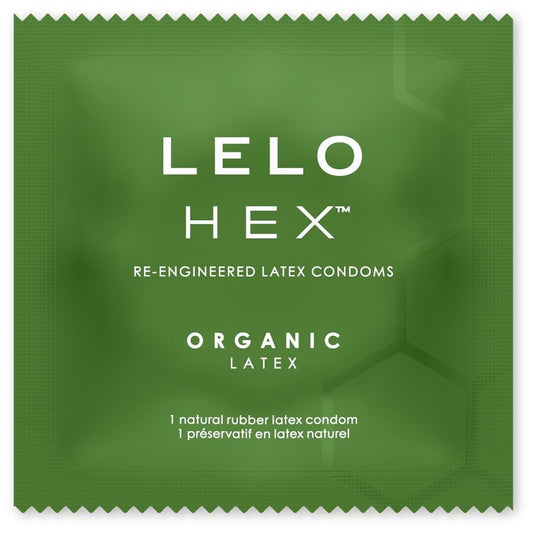 LELO - HEX ORGANIC CONDOM BOX 12 UNITS