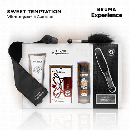 BRUMA XPERIENCE - SWEET TEMPTATION KIT VIBRO-ORGASMIC AMERICAN CAKE