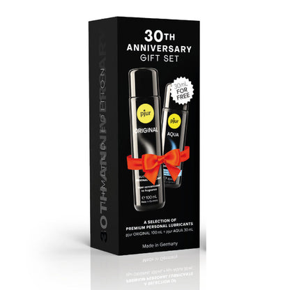 PJUR - SET 30TH ANNIVERSARY PJUR ORIGINAL 100 ML + PJUR AQUA 30 ML AS A GIFT