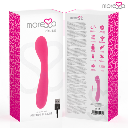 MORESSA - DRUSO PREMIUM SILICONE RECHARGEABLE