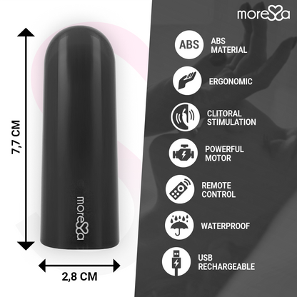 MORESSA - NIX VIBRATOR REMOTE CONTROL BLACK