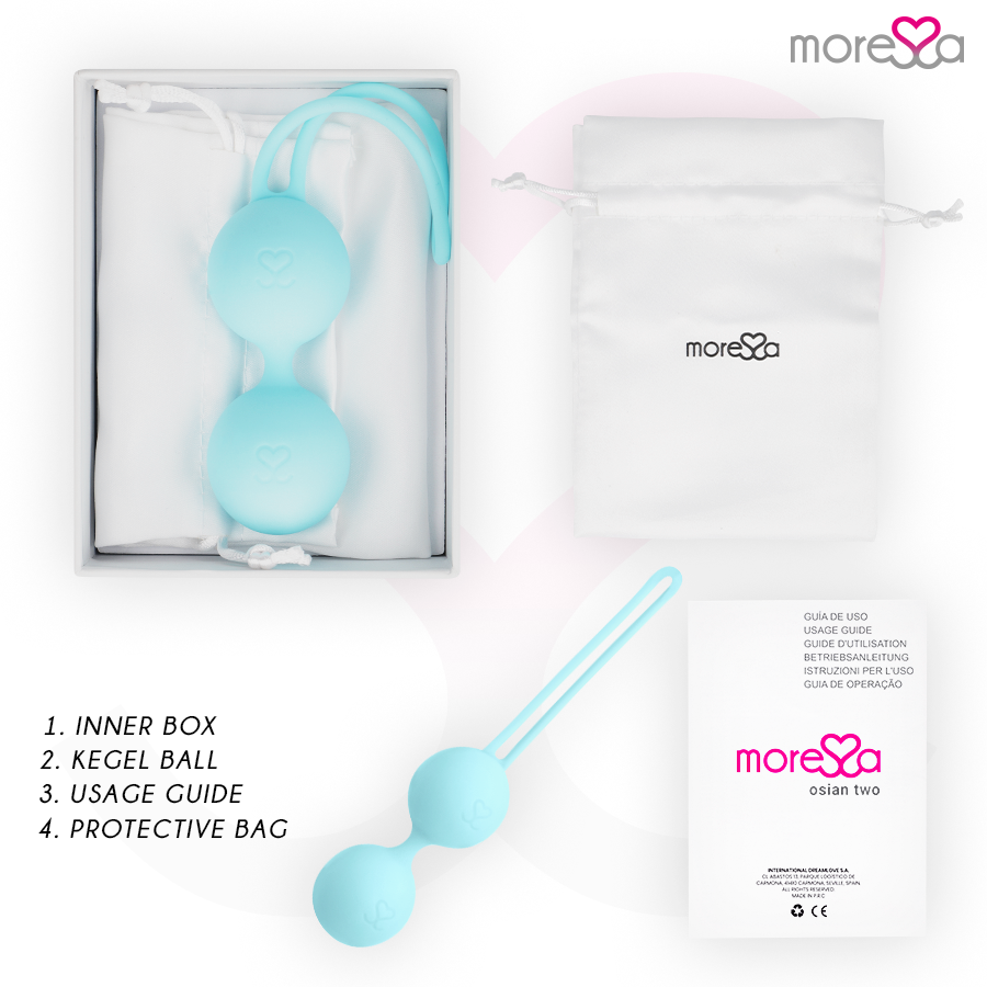 MORESSA - OSIAN TWO PREMIUM TURQUOISE SILICONE