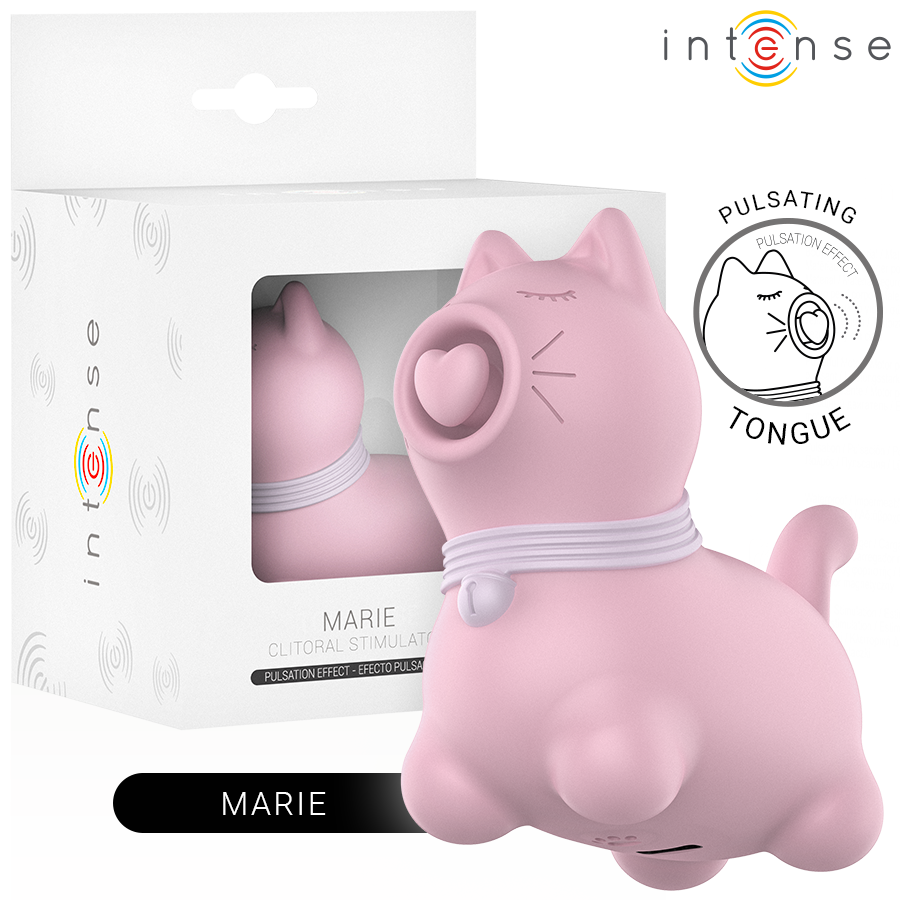 INTENSE - MARIE PINK PULSATION EFFECT TONGUE STIMULATOR
