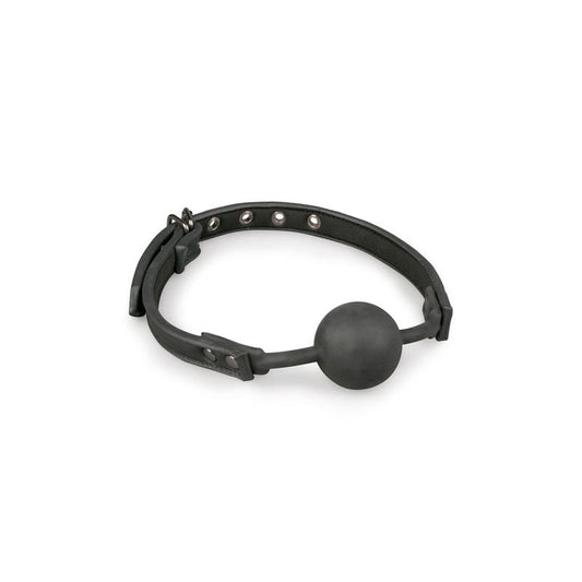 Ball Gag Silicone Black