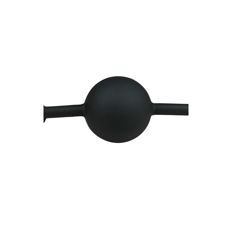 Ball Gag Silicone Black