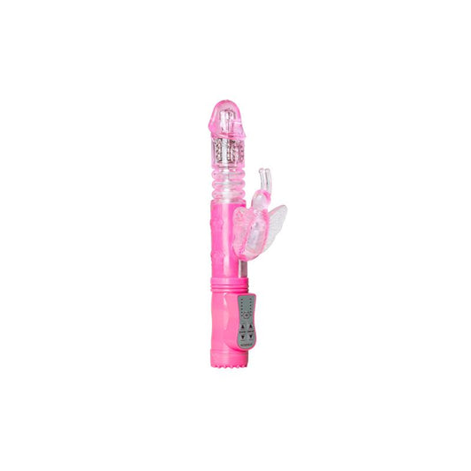 Bunny Vibrator Pink Butterfly