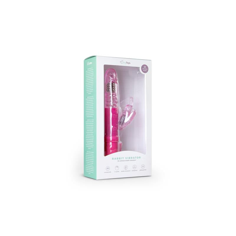 Bunny Vibrator Pink Butterfly