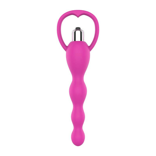 Anal Chain with Vibration Pink